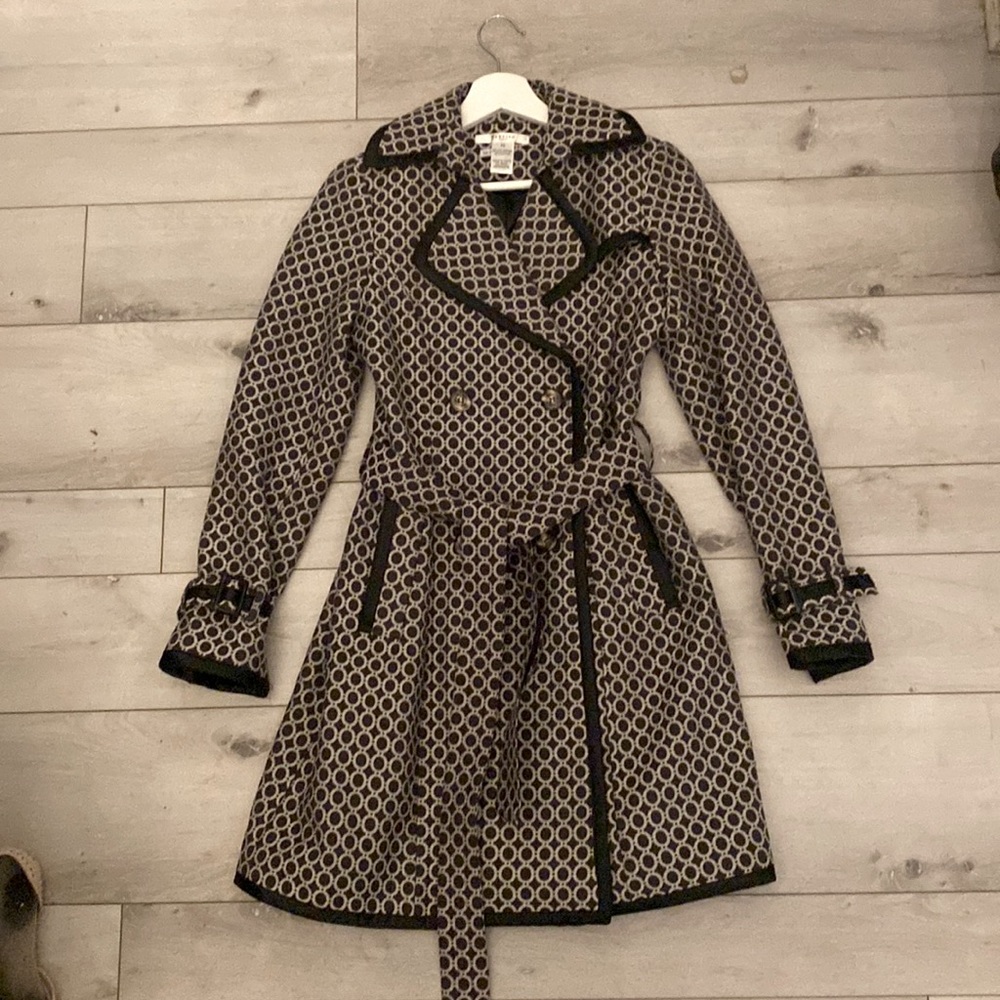 Vertigo Paris Double Breasted Trench Coat